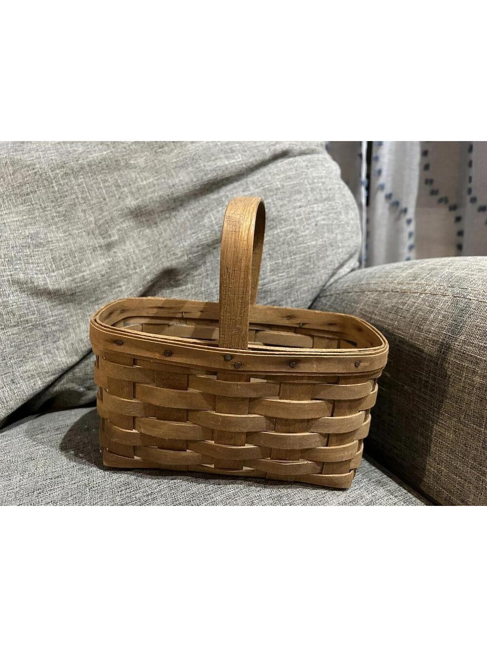 Longaberger Candle Basket 1984 Vintage